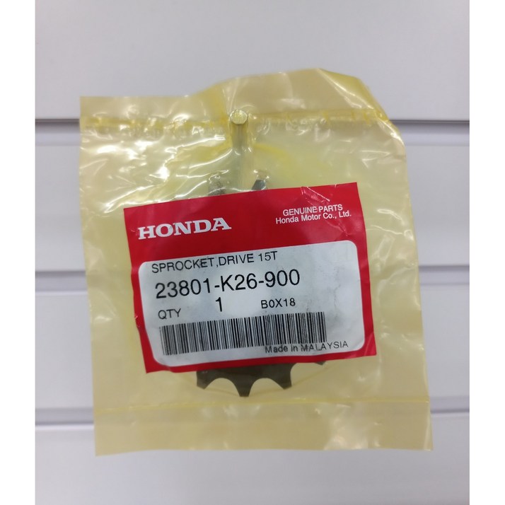 혼다 슈퍼커브 전년식용 소기어 15T 최고속 상승, 1개, 단일색상