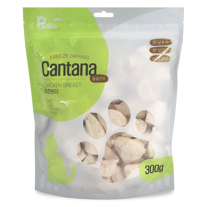 칸타나 동결건조 치킨 텐더 300g 칸타나 동결건조 치킨 텐더 300g