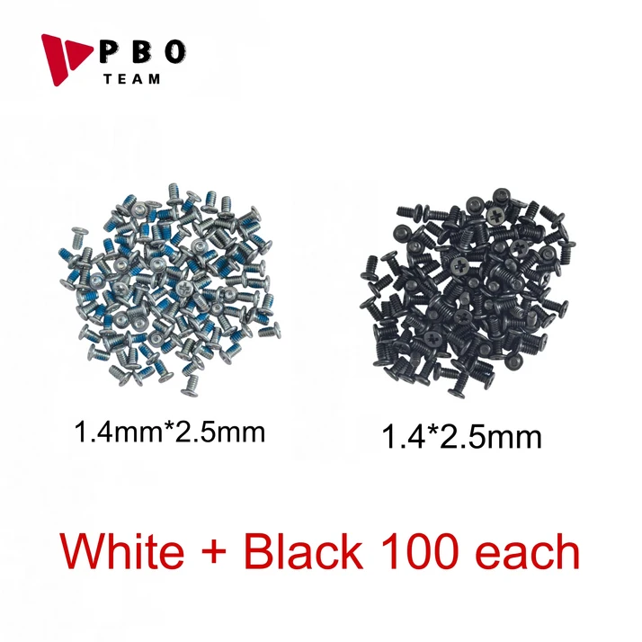 100PCS 2.5mm 3.0mm 3.5mm 나사 삼성 S21 S22 S23 S24 울트라 A52 A53 A50 A40 A60 A80 A90 A11 마더 보드