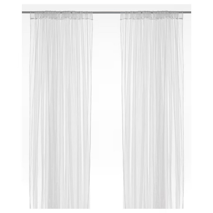 이케아 릴 쉬폰커튼 속커튼 280x250cm 2장 이케아 릴 쉬폰커튼 속커튼 280x250cm 2장