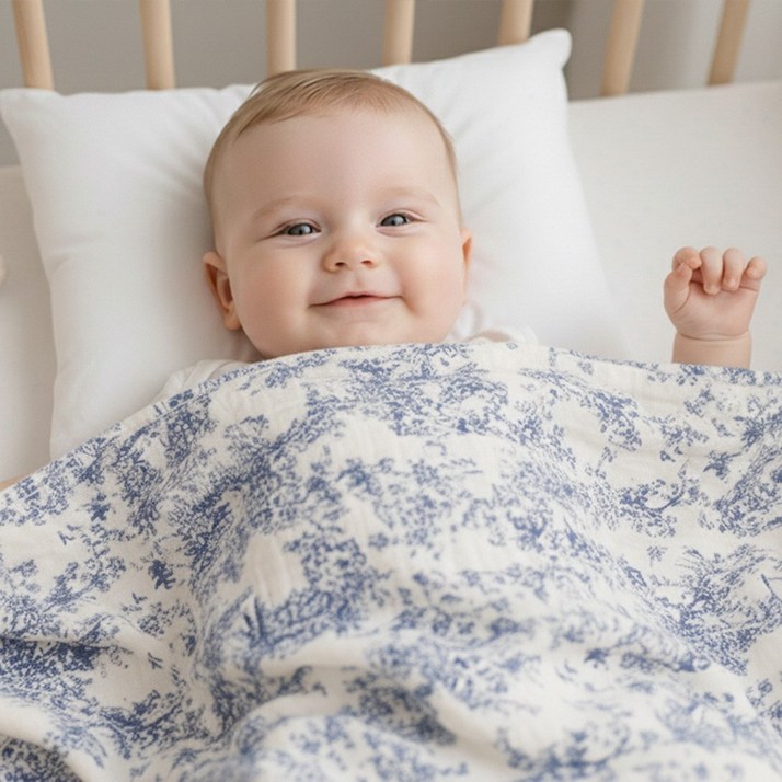 유아 이불 신생아 아기 순면 여름 신생아 이중 거즈 블랭킷