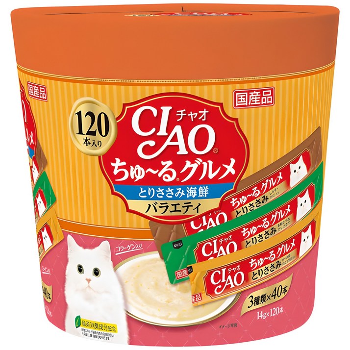 챠오츄르 구루메 고양이 간식 120p