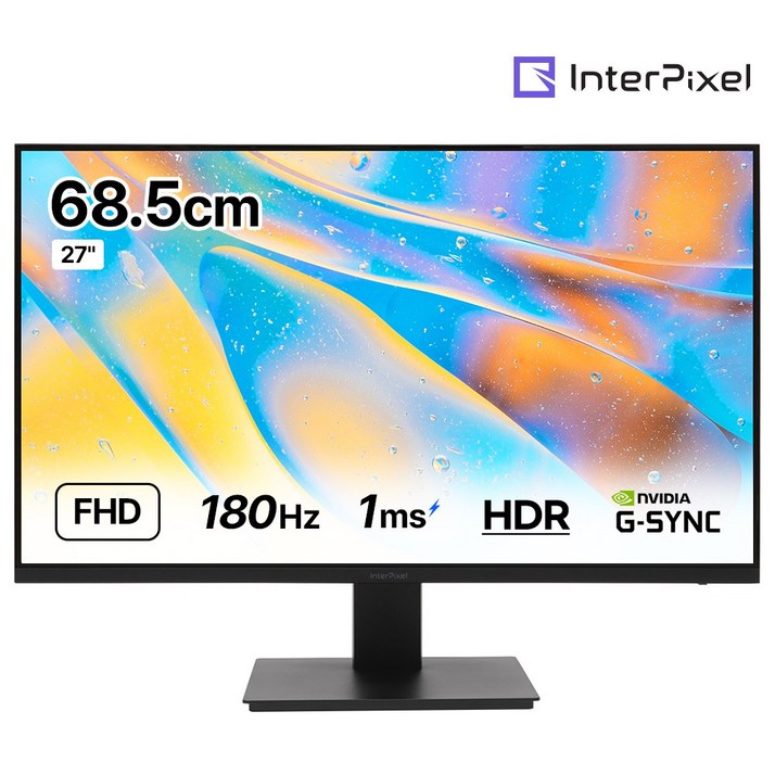 인터픽셀 IP2744 FHD 180Hz 27인치 게이밍 모니터