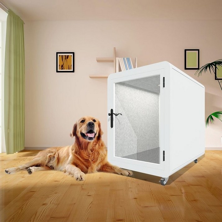 강아지방음부스 짖음 소리차단 분리불안 방음하우스