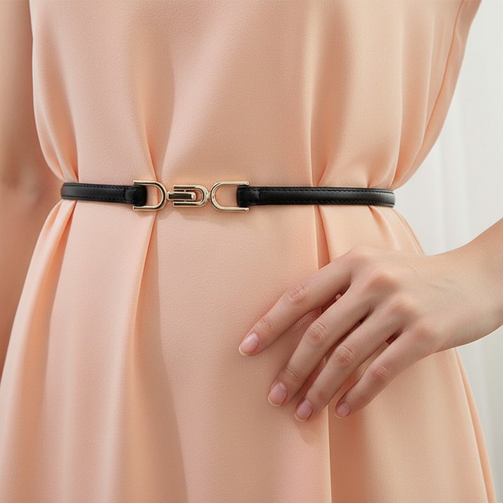 디그램 여자 원피스 길이 조절 패션 벨트