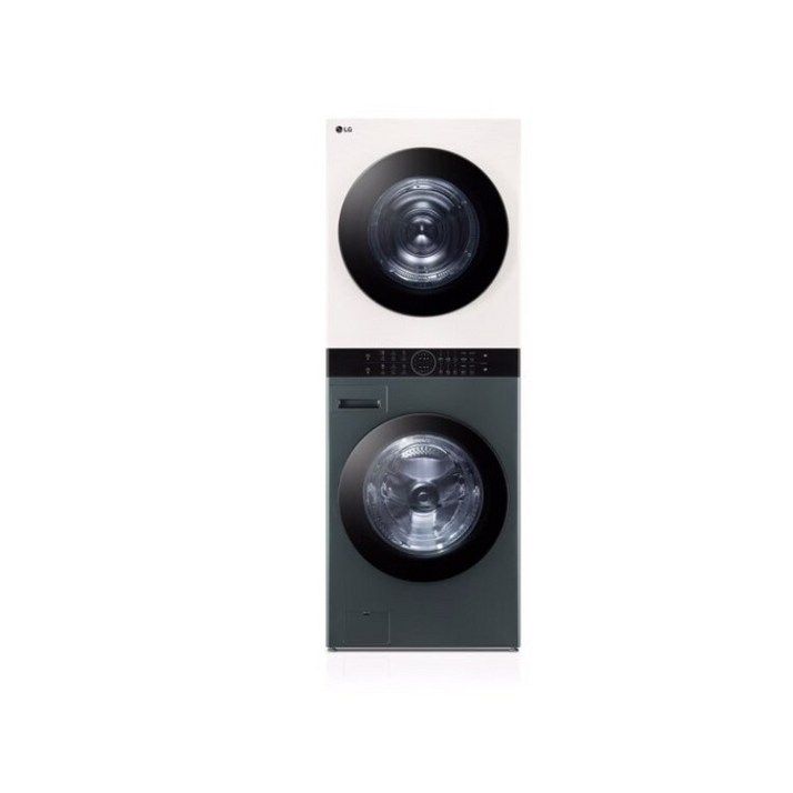 LG전자 워시타워 W21GEAM 사다리차지원 베이지 그린