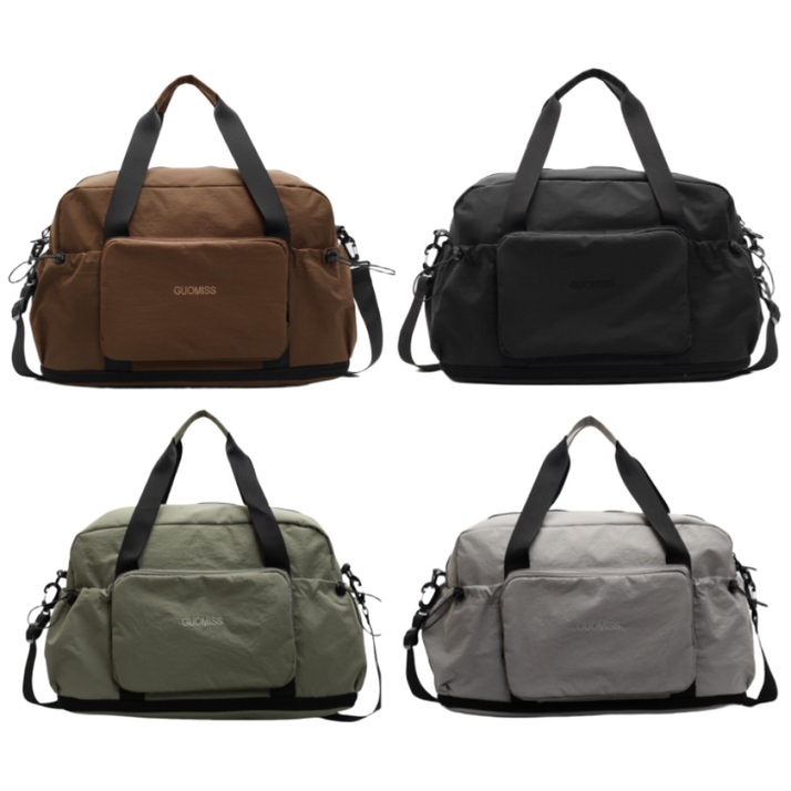 [당일출고] 여행가방 보스턴백 캐리어 결합 보조가방 대용량 여행용 여행백 + 휴대용 포켓 케이스