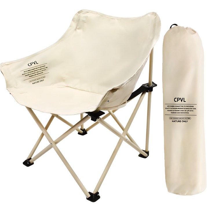 캠프빌리지 밀키웨이 접이식 캠핑의자  보관가방 세트