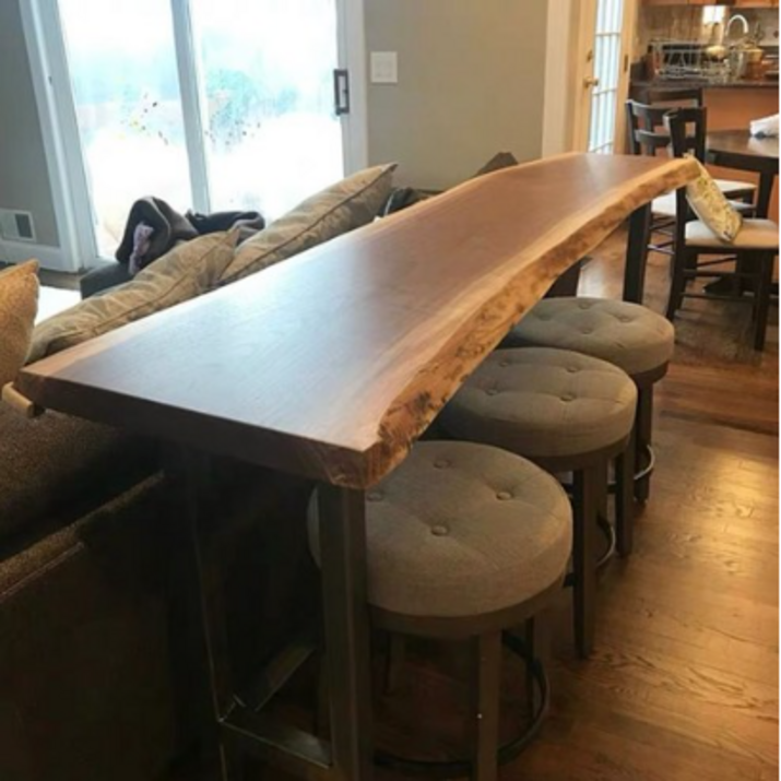 우드슬랩 원목 카페 테이블 식탁 긴 대형 롱 커피숍 6422520705