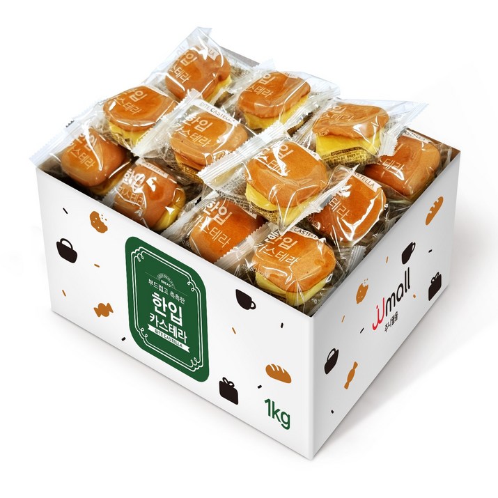 젤리젤리 부드럽고 촉촉한 한입 카스테라