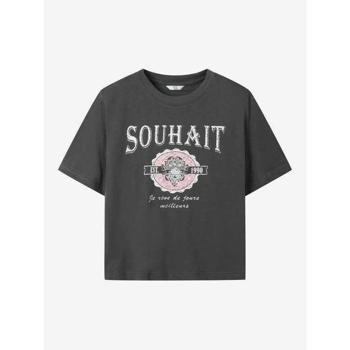 씨씨콜렉트 중계점 빈티지 프린팅 티셔츠 E253PSM103