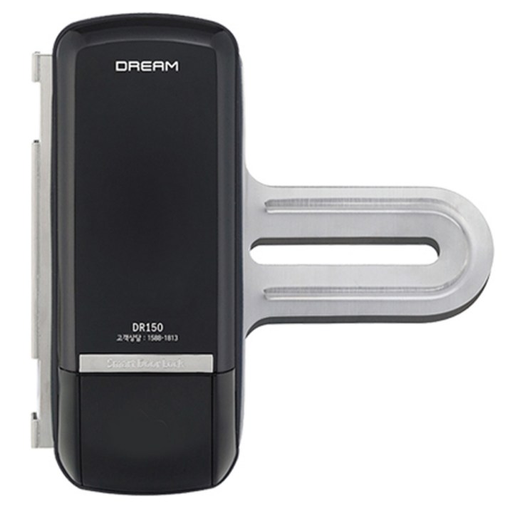드림 유리문 전용 디지털 보조키 도어락 DR150-N