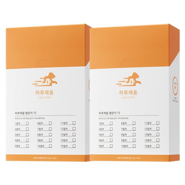 프로젝트21 고양이 하루채움 종합영양제 가자미맛, 종합영양제, 2개