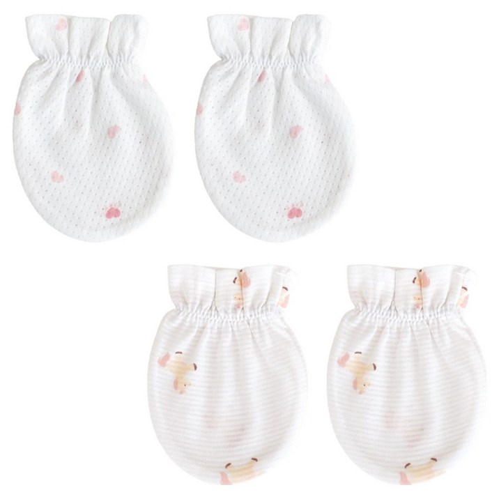 베이비앤아이 신생아 손싸개 2종 세트