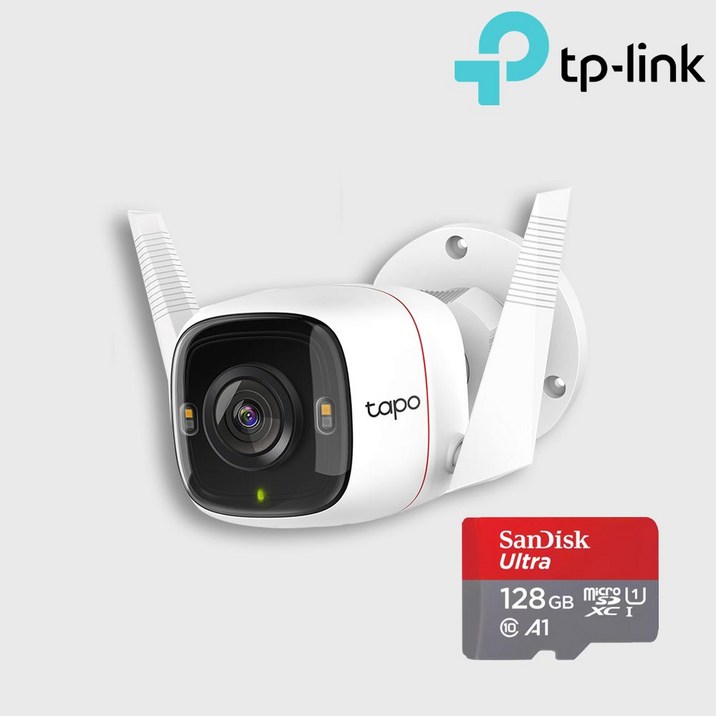 티피링크 Tapo C320WS 400만화소  가정용 홈 CCTV 실외용 무선 IP카메라 야간풀컬러 6101246333