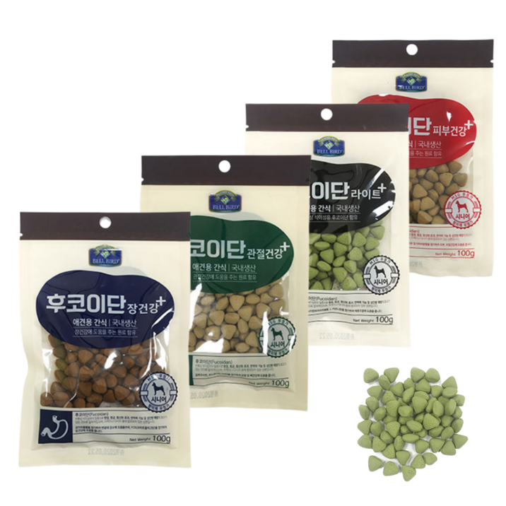 강아지 후코이단 국내산 간식 100g X 7개입