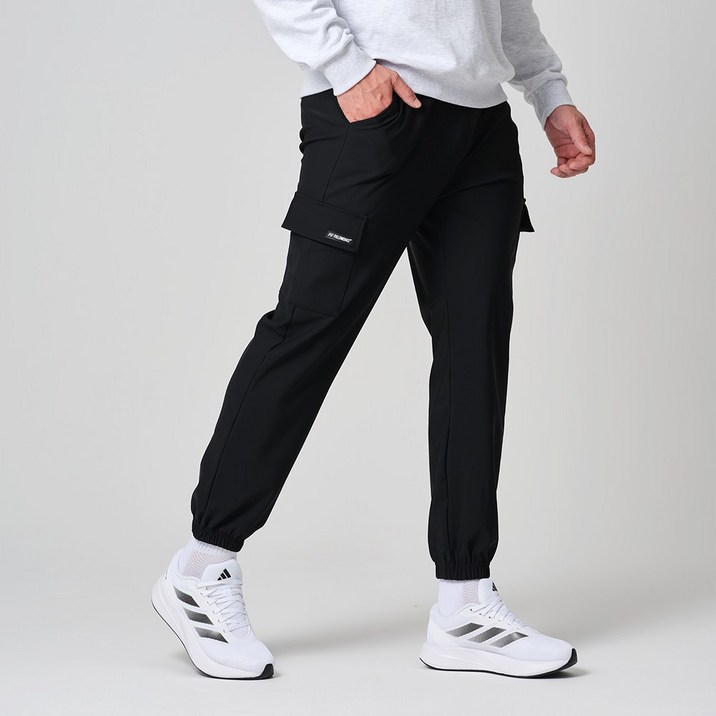 필드웍스 남성 봄가을 카고 조거팬츠 스판 건빵 바지