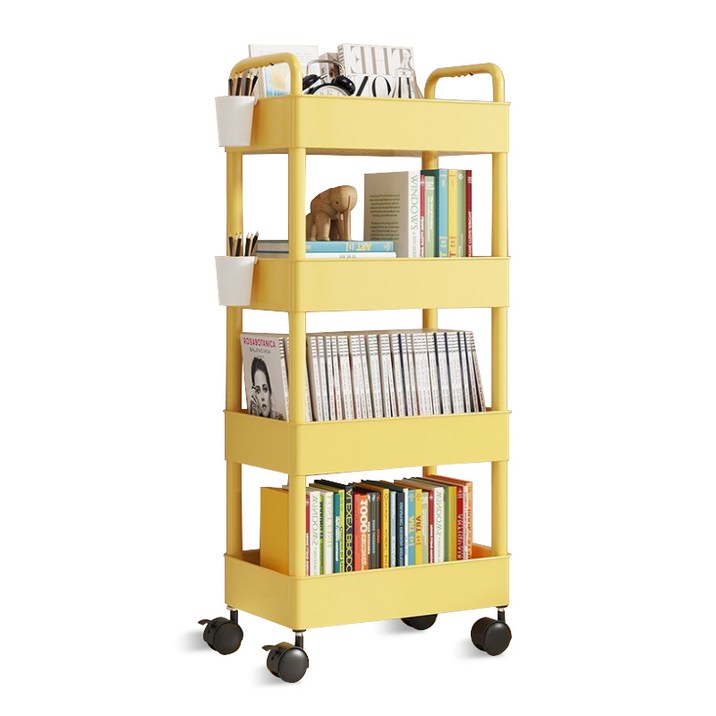 이동식 다용도 거실 주방 틈새 수납 트롤리