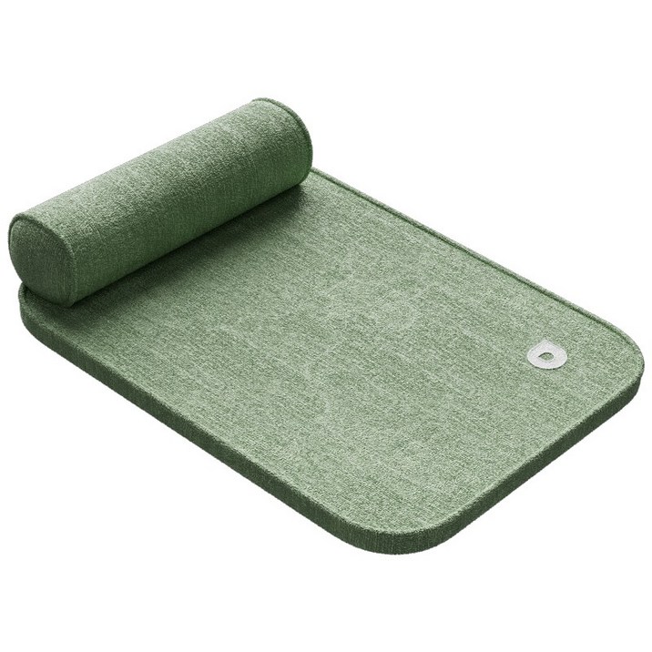 YONO 사계절 강아지 방석 쿠션 고양이 베게 애견 방수 침대매트, 1개, 그린
