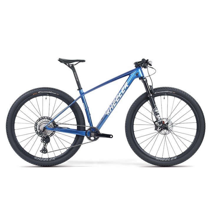 휠러 HAWK800 25년형 시마노 XT 29 산악 MTB 자전거, 1개, 180cm, XT 1×12 블루 L사이즈 휠러 HAWK800 25년형 시마노 XT 29 산악 MTB 자전거, 1개, 180cm, XT 1×12 블루 L사이즈