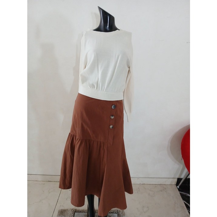 [중*고] 020 씨씨콜렉트 니트 매치 원피스 (NB11291)