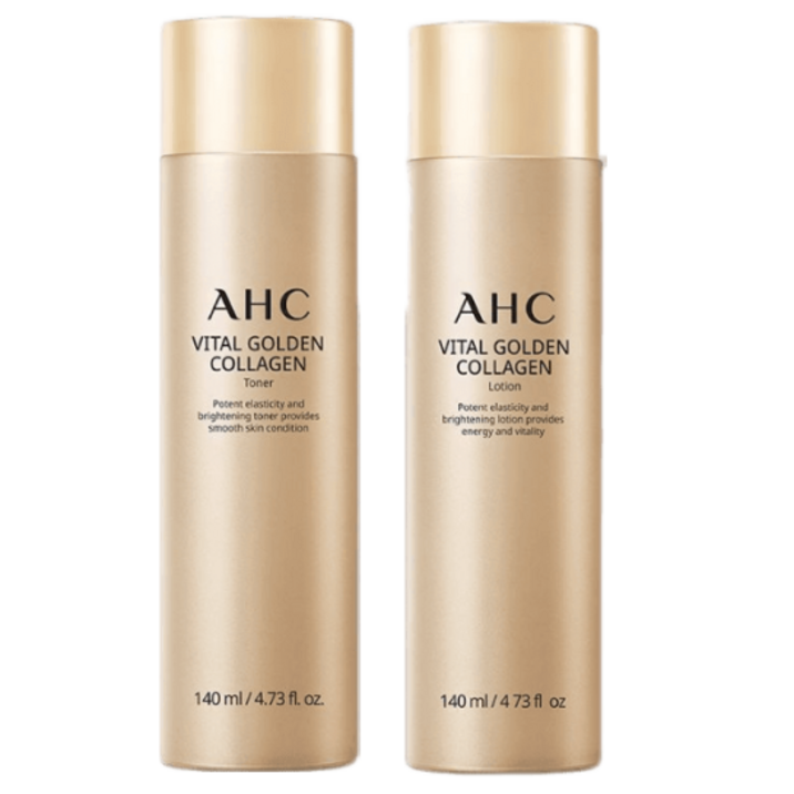 AHC 바이탈 골든 콜라겐 토너 140mL 로션 140mL AHC 바이탈 골든 콜라겐 토너 140mL 로션 140mL