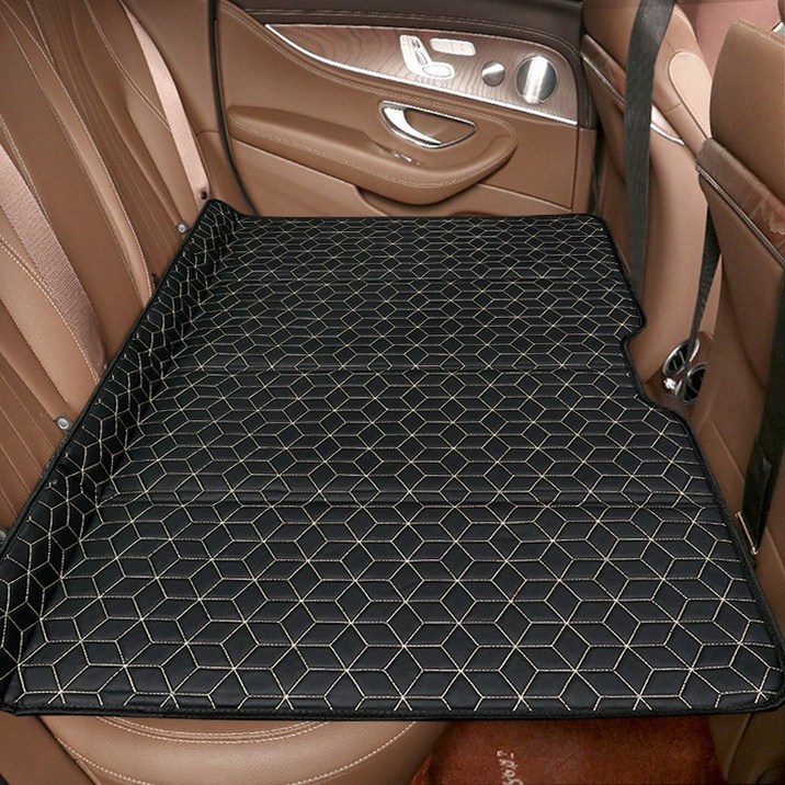 에테르넬 차량용 뒷자석 매트리스 차박매트, 블랙