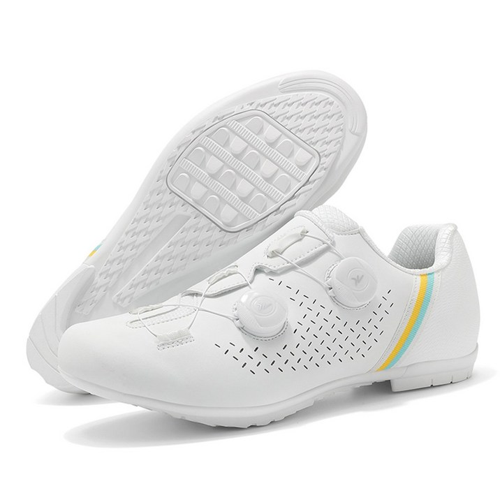 자전거 평패달슈즈 mtb 클릿슈즈논클릿 사이클링 슈즈, 255, white