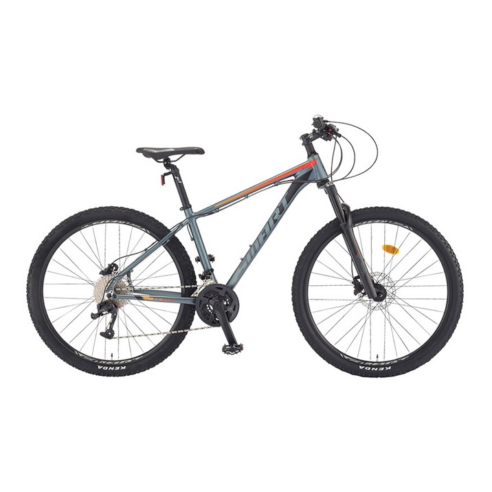 스마트자전거 테트라 5XX MTB 2024년 69.9cm(27.5인치) 30단 유압식디스크브레이크 입문용 미조립, 1개, 180cm, L사이즈 그레이