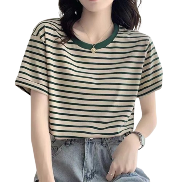 여성 라운드넥 반팔 DI5KSHV 여성 라운드넥 반팔 DI5KSHV