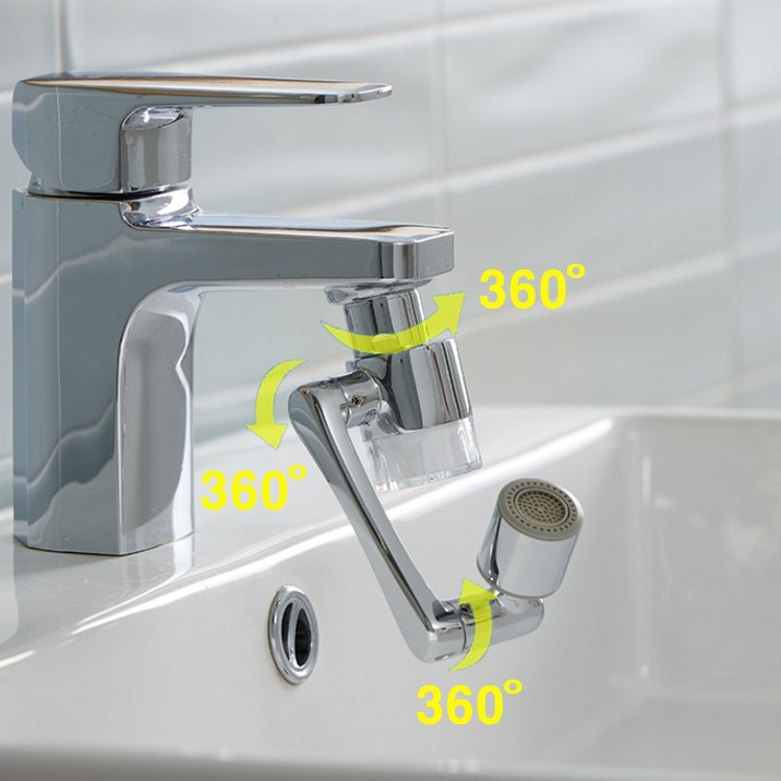 <1년 품질보증> 베비톡  3세대 필터형 워터탭 1080도 회전 수도꼭지 육아템 아기수전 구리재질  + 수전 교체 필터