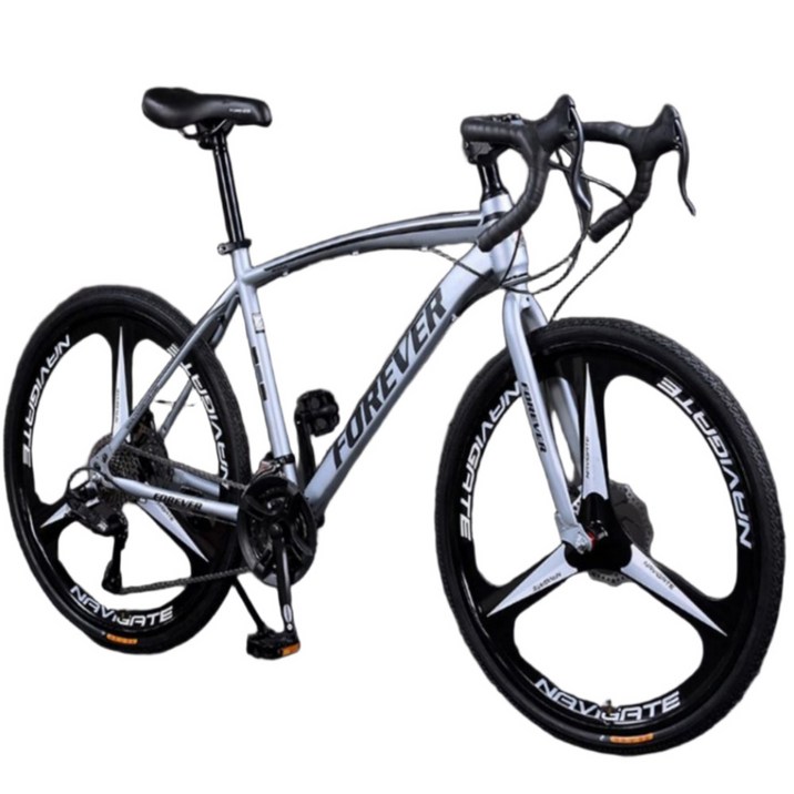 메드멕스 고성능튼튼한 로드자전거 자전거 자바 트렉 룩 26인치 출퇴근용 성인용 입문용, 1개, 160cm, 30단 x 로드용 6포크휠 x 그린