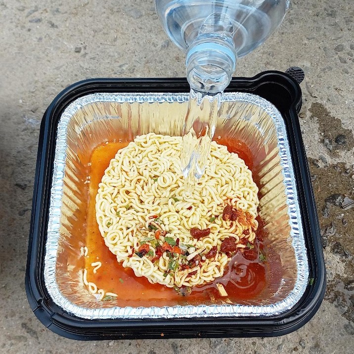 캠핑 낚시 등산 간편하게 APL 다회용 발열용기 3개세트