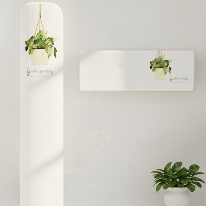 쇼핑원더 벽걸이 스탠드 에어컨 스판 커버 투인원 세트