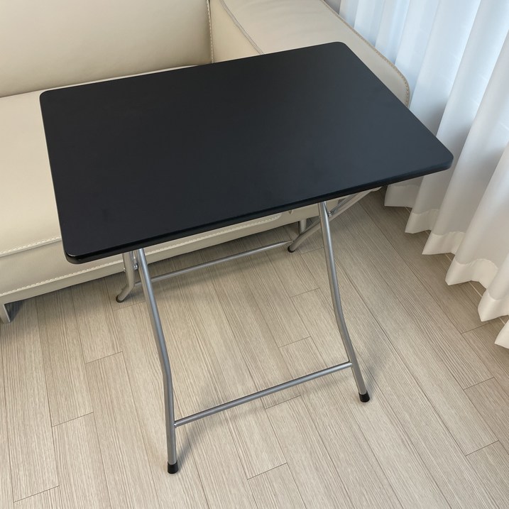 오브민 다용도 접이식 입식 사각 테이블 800 x 600mm