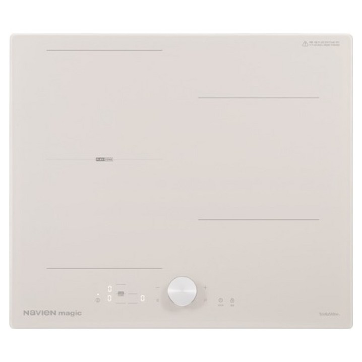 나비엔매직 전기레인지 인덕션 3구 베이지, ERI5053AF, 빌트인