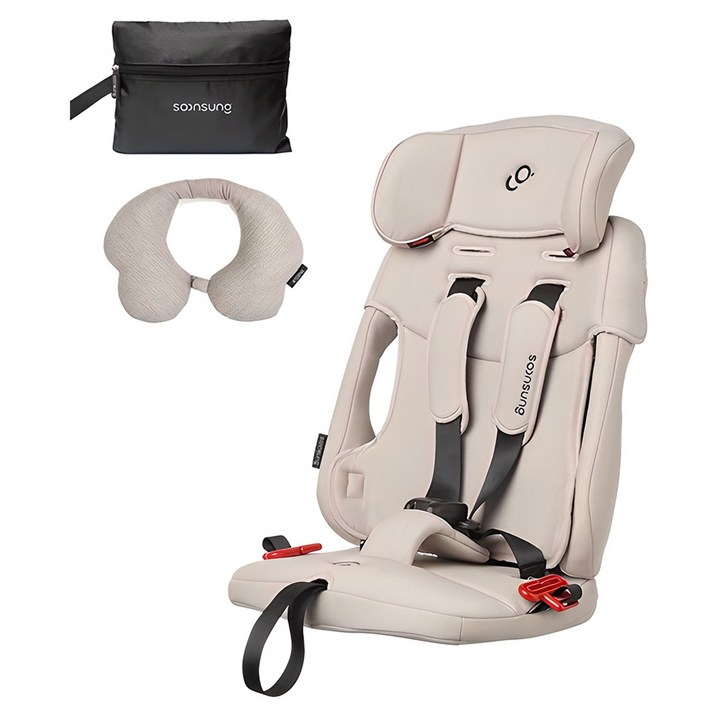 순성 빌리 휴대용 카시트  목베개  전용백