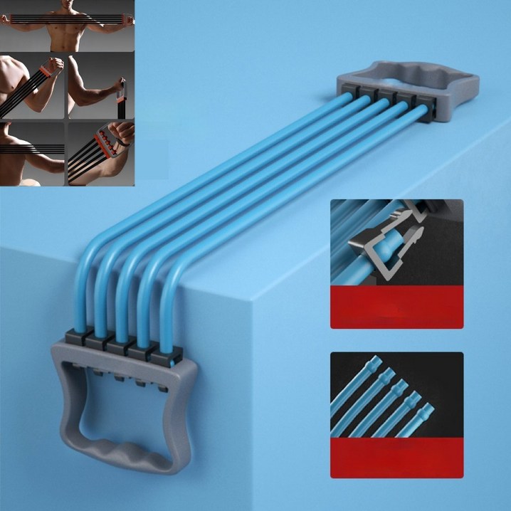 멀티 튜빙밴드 가슴 등 어깨 근력 훈련용 홈트레이닝 멀티 밴드