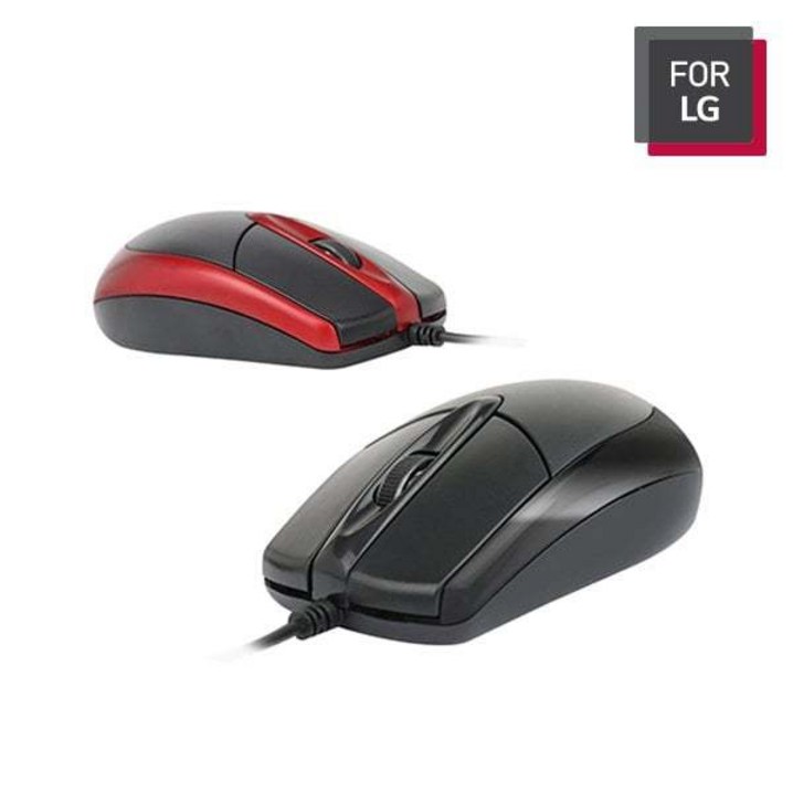 LG 유선 마우스 LGCM1200 가벼운 터치감 부드러운 트랙킹 USB타입 유선마우스