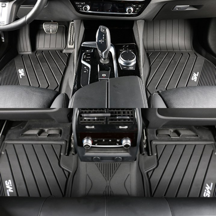 BMW 5시리즈 3W 에코라이너 TPE 카매트 카 차 발 매트 바닥 발판 깔판, BMW 5시리즈 G30, BMW