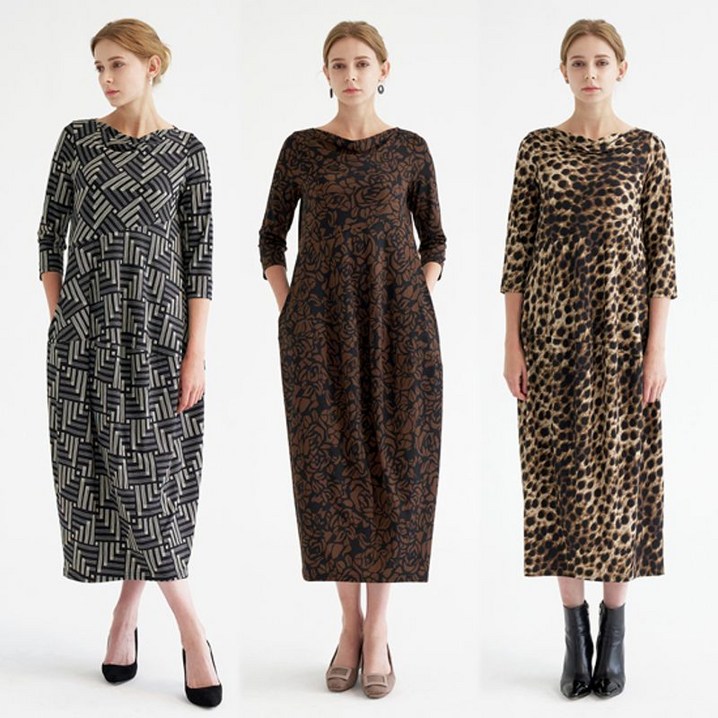 라라쎄 라라쎄 벌룬 포켓 롱원피스 2종