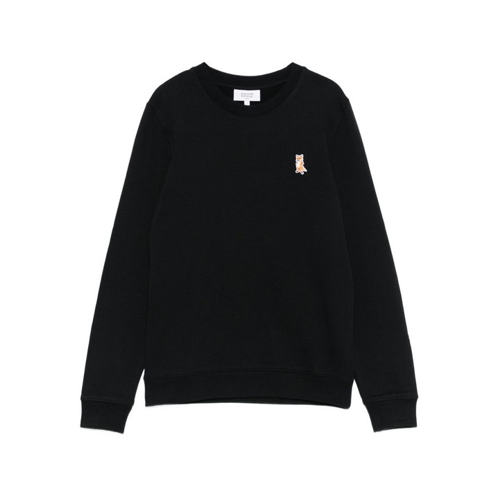 메종키츠네 폭스 자수 스웨트셔츠