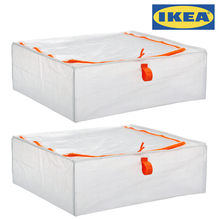 이케아 55X44X19 페르클라 PARKLA 리빙 수납박스 2개입