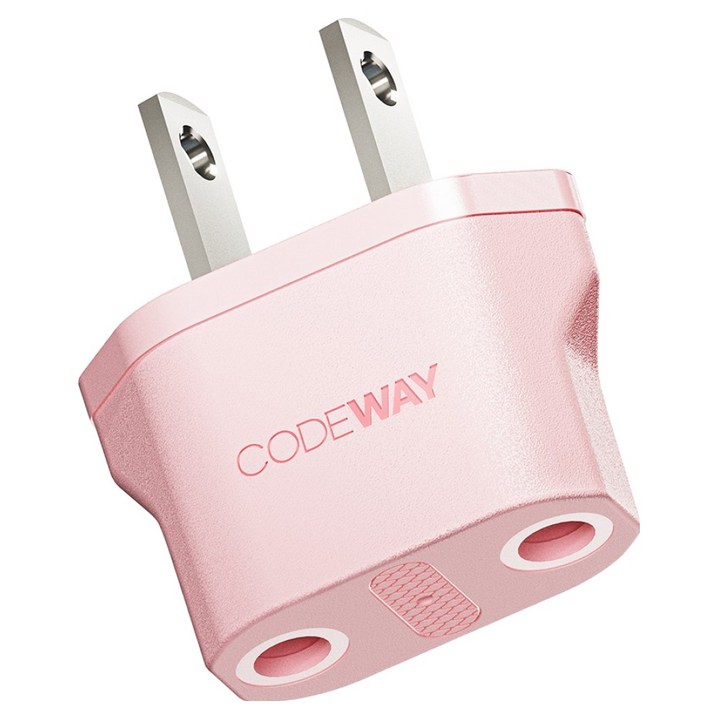 코드웨이 돼지코 220V 변환 110V 플러그 35 x 40 mm