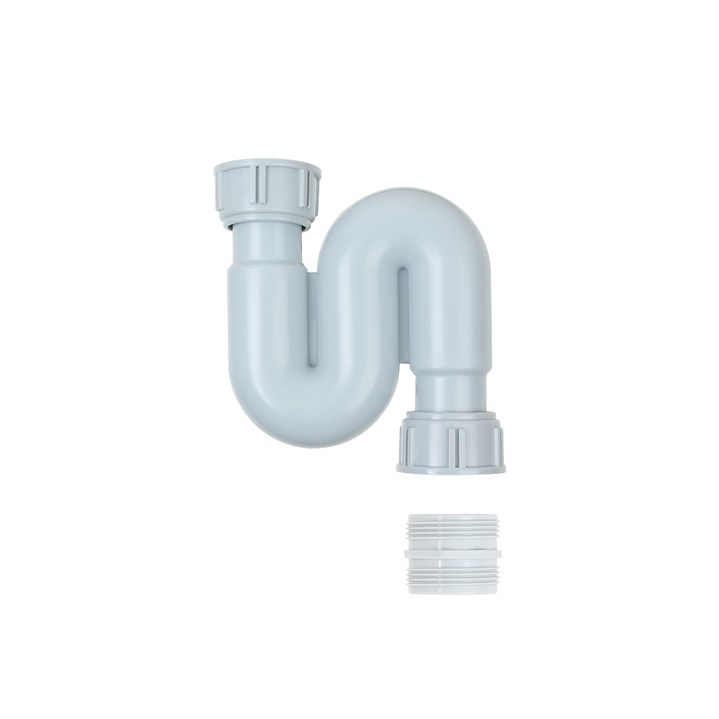 싱크대 배수구 S트랩 배수구 연결부품 하수구 배수관 악취차단 코트랩