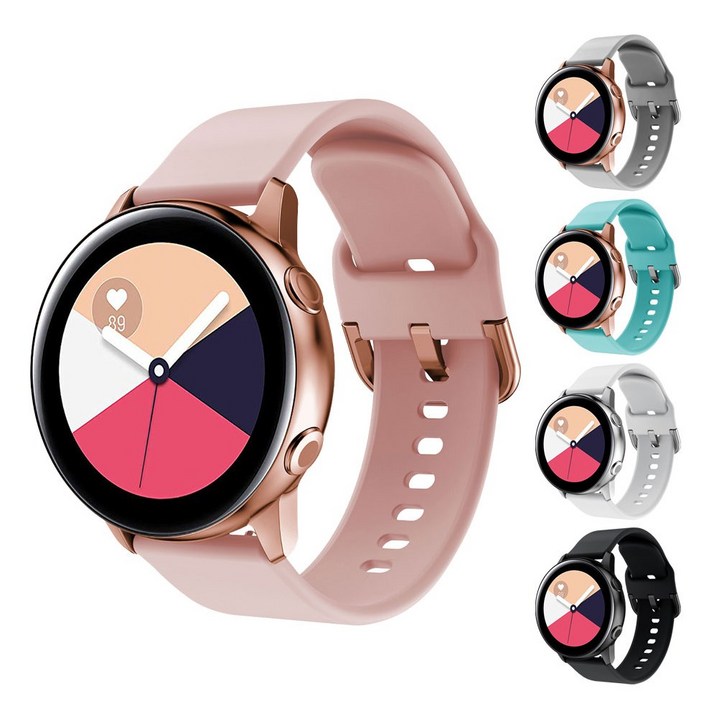 실리콘 스마트워치 밴드 스트랩 20mm S