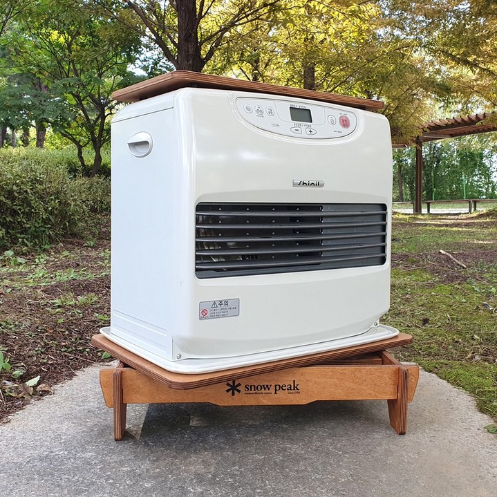 캠핑 팬히터 회전 난로 받침대 가방포함, 1개