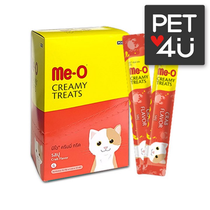 미오 크리미 게살 15g*96p 고양이 짜먹는 간식 츄르, 단일상품