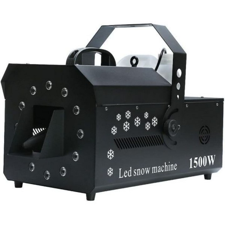 1500W 스노우 머신 메이커 스테이지 크리스마스 쇼 데코 3in1 LED DMX 효과/DJ 파티 홀리데이 파티용 리모콘 포함 2052956