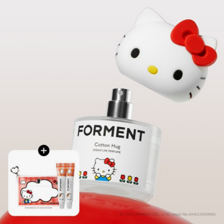 [인기퍼퓸 BEST] 포맨트 시그니처 향수 퍼퓸 코튼허그 헬로키티